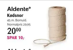 Kop & Kande Kødsnor, DKK 20 tilbud