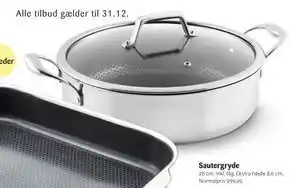 Kop & Kande Sautergryde, DKK 499.95 tilbud