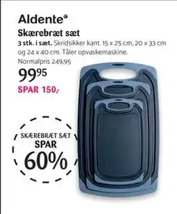 Kop & Kande Skærebræt sæt, DKK 99.95 tilbud