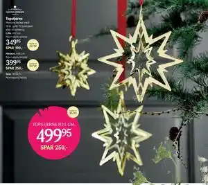 Kop & Kande TOPSTJERNE H23 CM., DKK 499.95 tilbud
