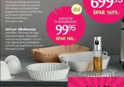 Kop & Kande Airfryer tilbehørssæt, DKK 99.95 tilbud