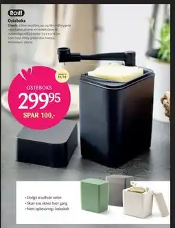 Kop & Kande Osteboks, DKK 299.95 tilbud