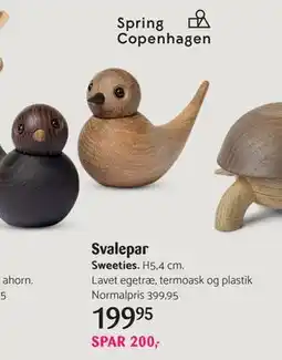 Kop & Kande Svalepar, DKK 199.95 tilbud