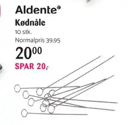 Kop & Kande Kødnåle, DKK 20 tilbud