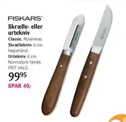 Kop & Kande Skrælle- eller urtekniv, DKK 99.95 tilbud