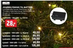 jem & fix JULEBELYSNING TIL BATTERI tilbud