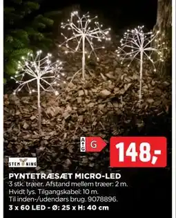 jem & fix PYNTETRÆSÆT MICRO-LED, DKK 148 tilbud