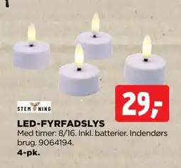 jem & fix LED-FYRFADSLYS, DKK 29 tilbud