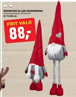 jem & fix NISSEPIGE ELLER NISSEDRENG, DKK 88 tilbud