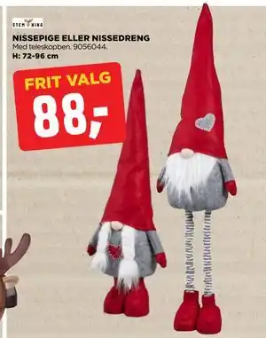 jem & fix NISSEPIGE ELLER NISSEDRENG, DKK 88 tilbud