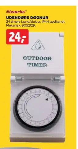 jem & fix UDENDØRS DØGNUR, DKK 24 tilbud
