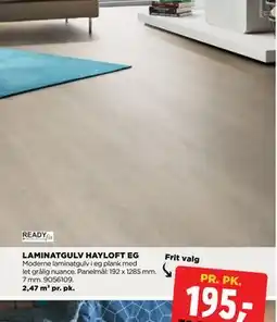 jem & fix LAMINATGULV HAYLOFT EG, DKK 195 tilbud