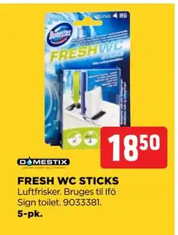 jem & fix FRESH WC STICKS, DKK 18.5 tilbud