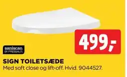 jem & fix SIGN TOILETSÆDE, DKK 499 tilbud