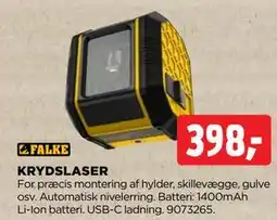 jem & fix KRYDSLASER, DKK 398 tilbud