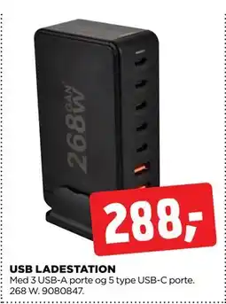 jem & fix USB LADESTATION, DKK 288 tilbud
