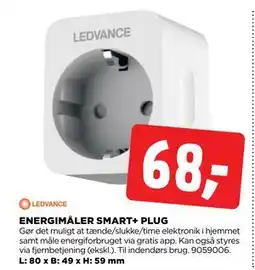 jem & fix ENERGIMÅLER SMART+ PLUG, DKK 68 tilbud