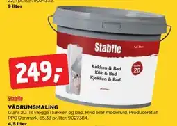 jem & fix VÅDRUMSMALING, DKK 249 tilbud