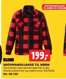 jem & fix SKOVMANDSJAKKE TIL BØRN, DKK 199 tilbud