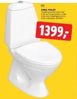 jem & fix CERA TOILET, DKK 1399 tilbud