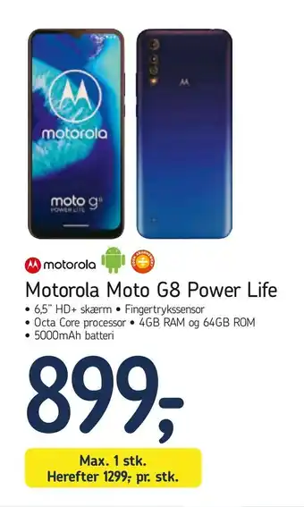 Motorola Moto G8 Power Life