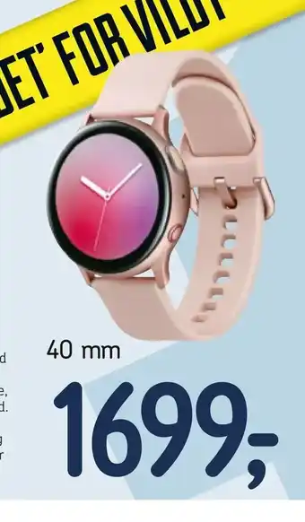 Føtex Samsung watch active 2 tilbud
