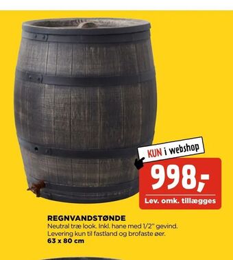 jem & fix Regnvandstønde tilbud