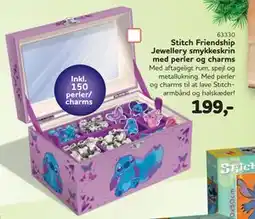 MID Hobby Stitch Friendship Jewellery smykkeskrin med perler og charms, DKK 199 tilbud