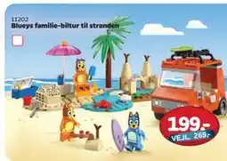 MID Hobby Blueys familie-biltur til stranden, DKK 199 tilbud