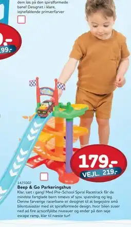 MID Hobby Beep & Go Parkeringshus, DKK 179 tilbud
