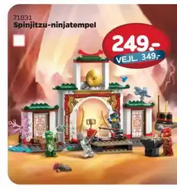 MID Hobby Spinjitzu-ninjatempel, DKK 249 tilbud