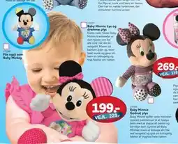 MID Hobby Baby Minnie Godnat plys, DKK 199 tilbud