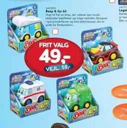 MID Hobby Beep & Go bil, DKK 49 tilbud