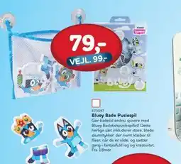 MID Hobby Bluey Bade Puslespil, DKK 79 tilbud