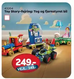 MID Hobby Toy Story-fejring: Tog og fjernstyret bil, DKK 249 tilbud