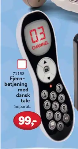 MID Hobby Fjernbetjening. med dansk tale, DKK 99 tilbud