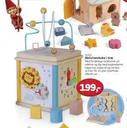 MID Hobby Aktivitetskube i træ, DKK 199 tilbud