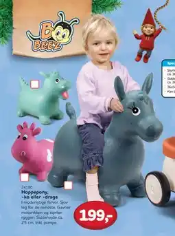 MID Hobby Hoppepony, -ko eller -drage, DKK 199 tilbud