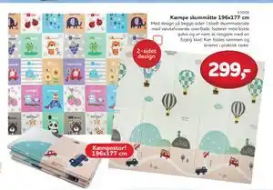 MID Hobby Kæmpe skummåtte 196x177 cm, DKK 299 tilbud