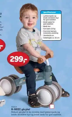 MID Hobby B-BEEZ gåcykel, DKK 299 tilbud