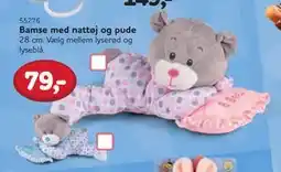 MID Hobby Bamse med nattøj og pude, DKK 79 tilbud