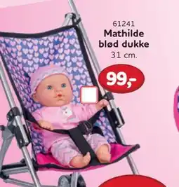 MID Hobby Mathilde blød dukke, DKK 99 tilbud