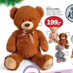 MID Hobby Kæmpe stofdyr, DKK 199 tilbud