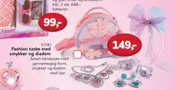 MID Hobby Fashion taske med smykker og diadem, DKK 149 tilbud