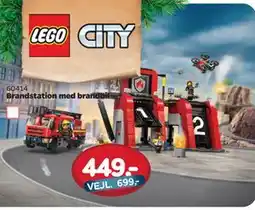 MID Hobby Brandstation med brandbil, DKK 449 tilbud