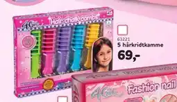 MID Hobby 5 hårkridtkamme, DKK 69 tilbud