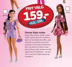 MID Hobby Deluxe Style dukke, DKK 159 tilbud