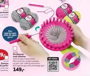 MID Hobby Strikkevæv med tilbehør, DKK 149 tilbud