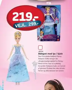 MID Hobby Askepot med lys i kjole, DKK 219 tilbud