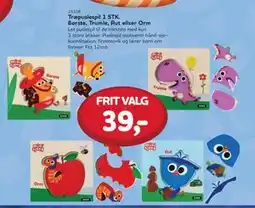 MID Hobby Træpuslespil 1 STK. Børste, Trumle, Rut ellser Orm, DKK 39 tilbud